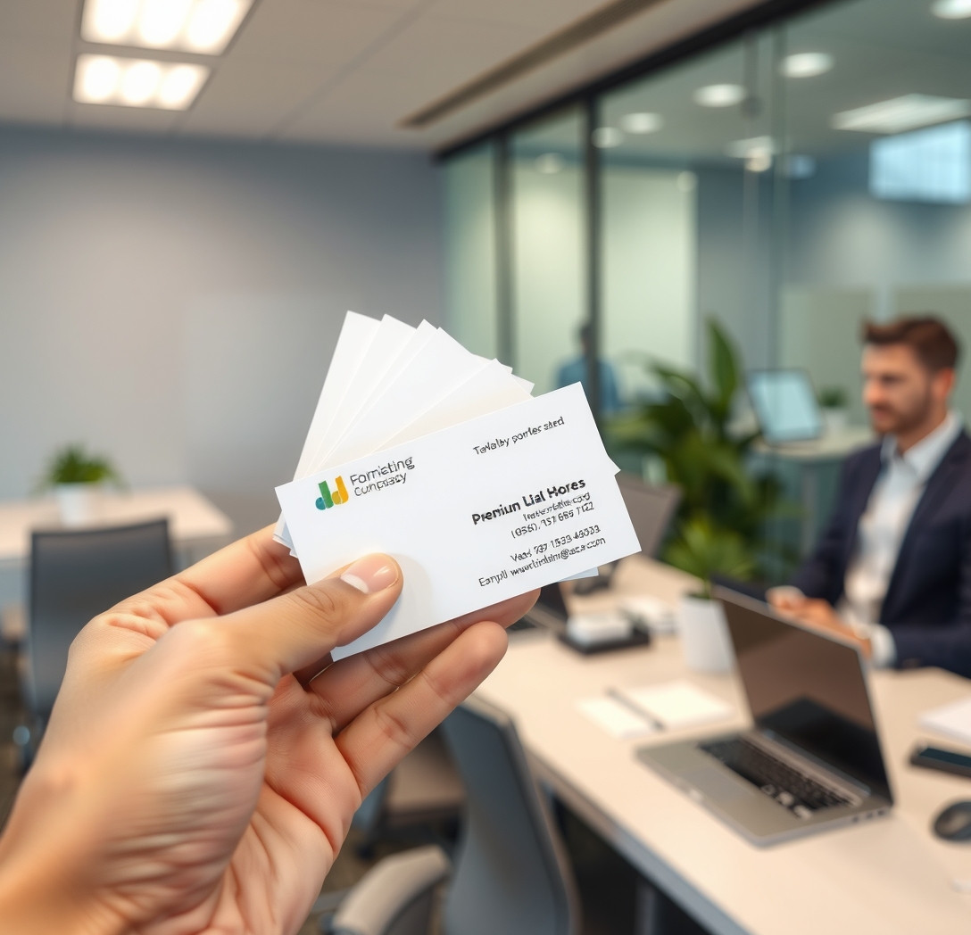 Preparation visual for Design Business Cards Printing