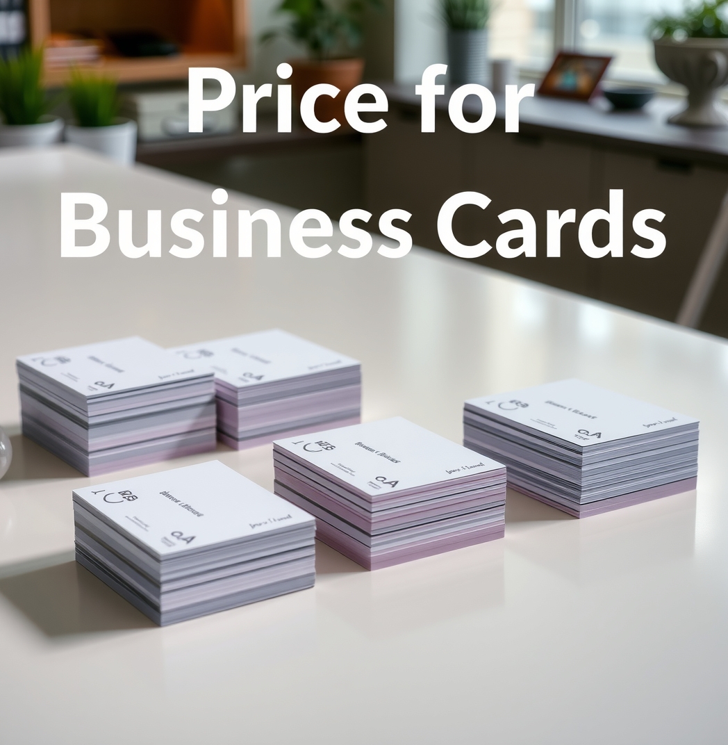 Evaluating the best Price for Business Cards Printing environment