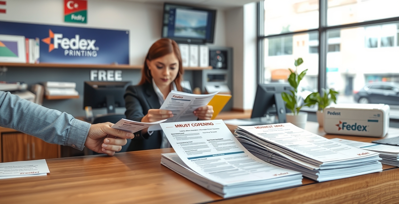 Evaluating the best Fedex Printing Color Copies Cost environment