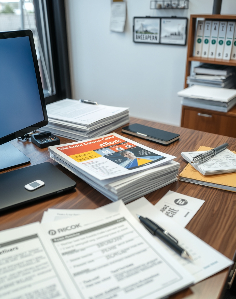 Checklist for How to Make Color Copies on a Ricoh