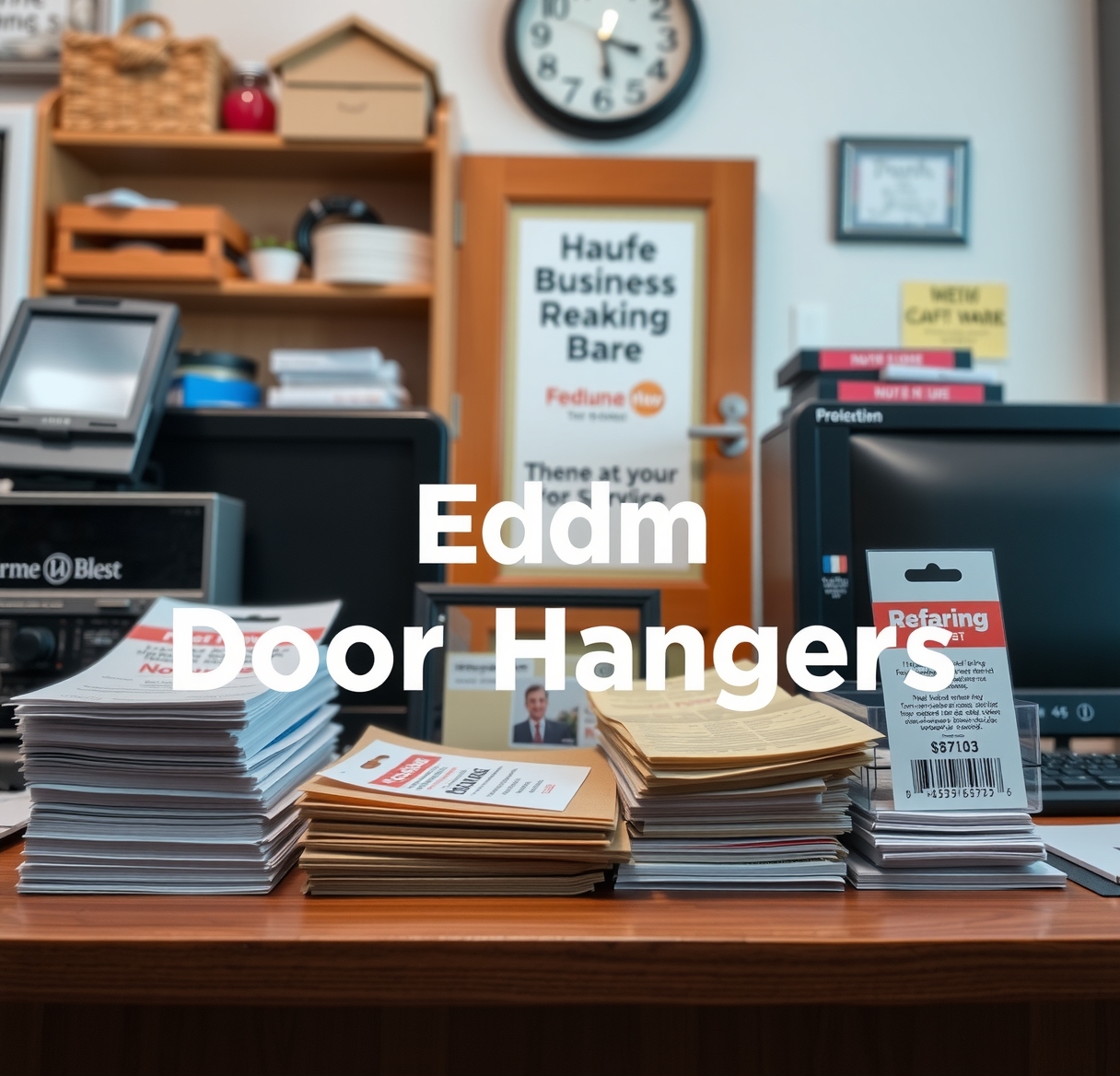 Preparation visual for Eddm vs Door Hangers