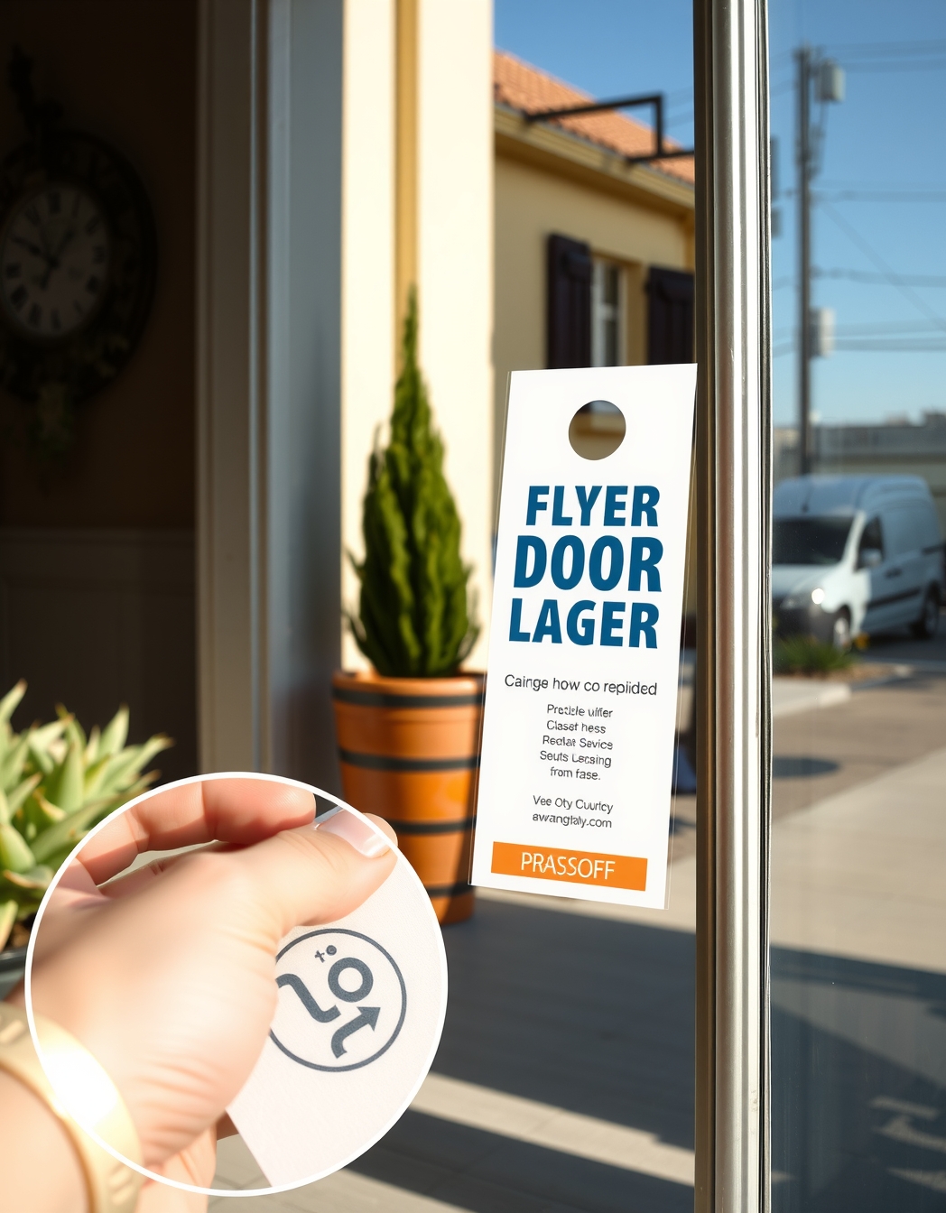 Checklist for Flyer or Door Hangers App Designer