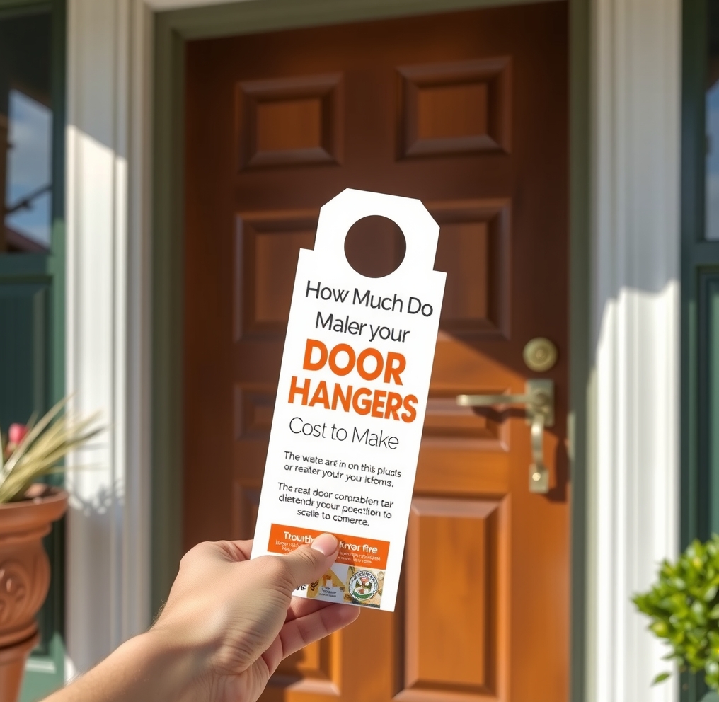 Checklist for How Much Do Door Hangers Cost to Make