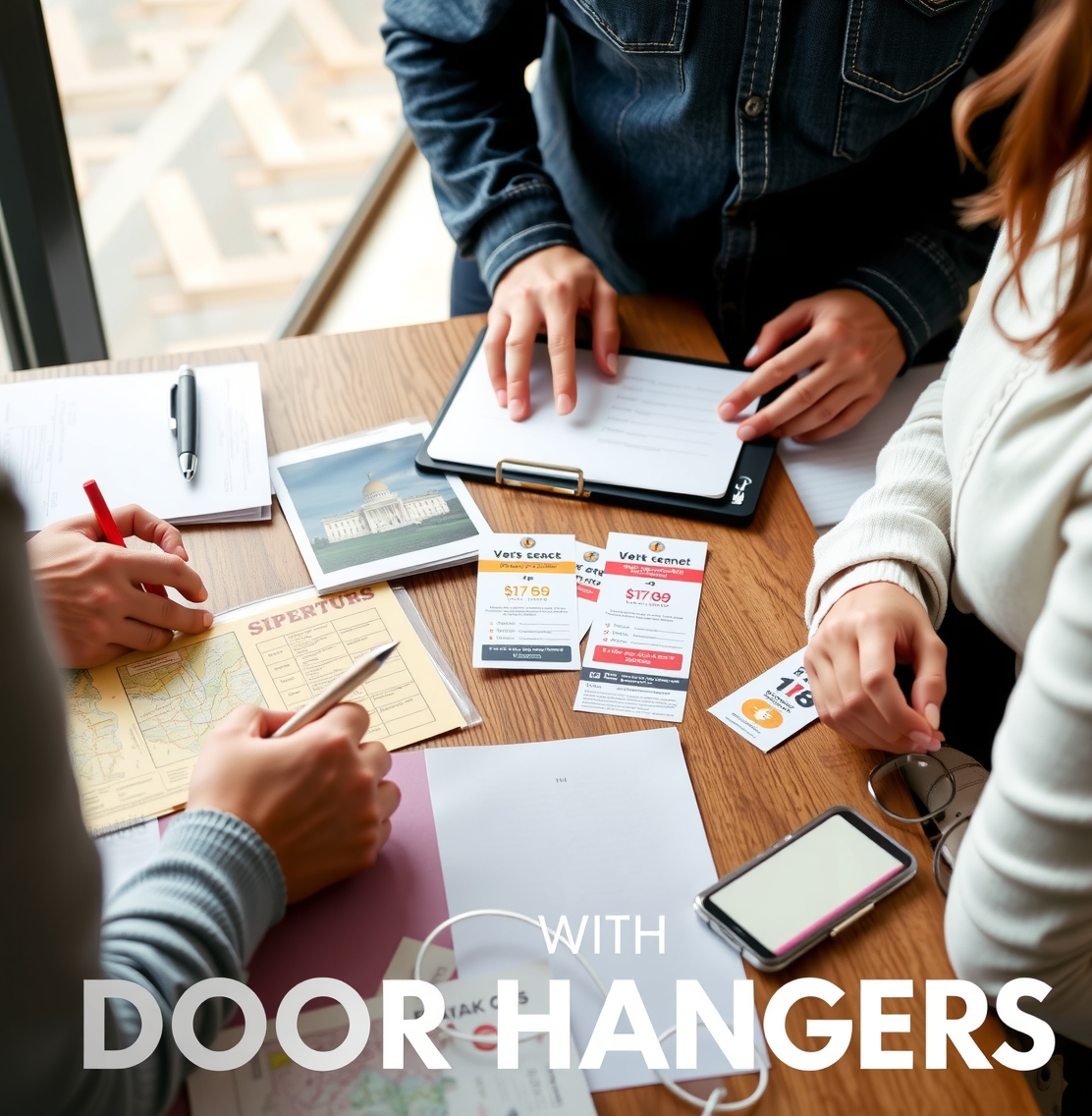 Quality check visual for How to Get Leads with Door Hangers