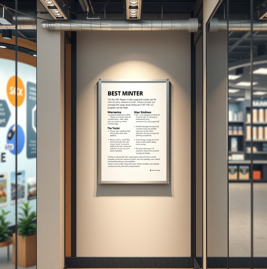 Quality check visual for Banners and Posters Printing Design