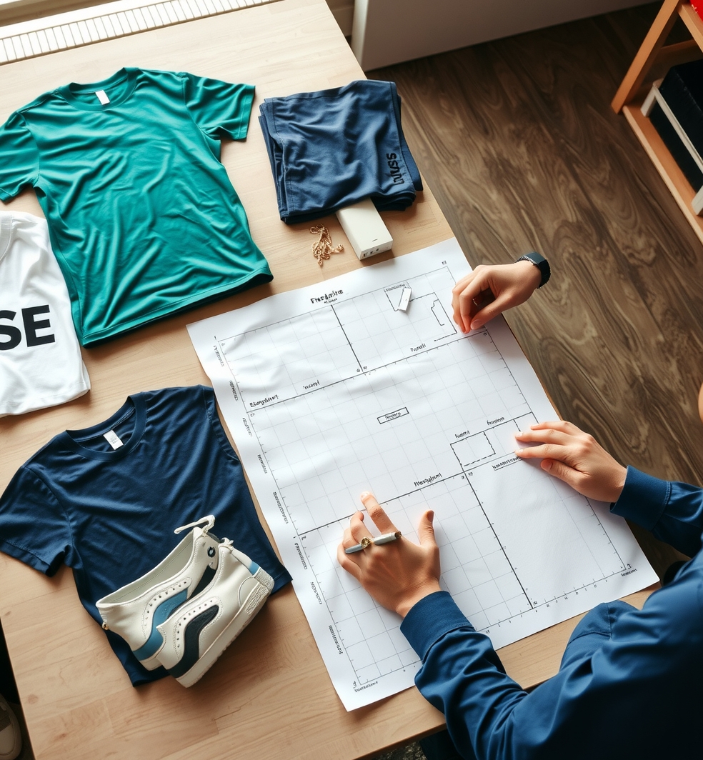 Preparation visual for Tshirt Printing Design Size