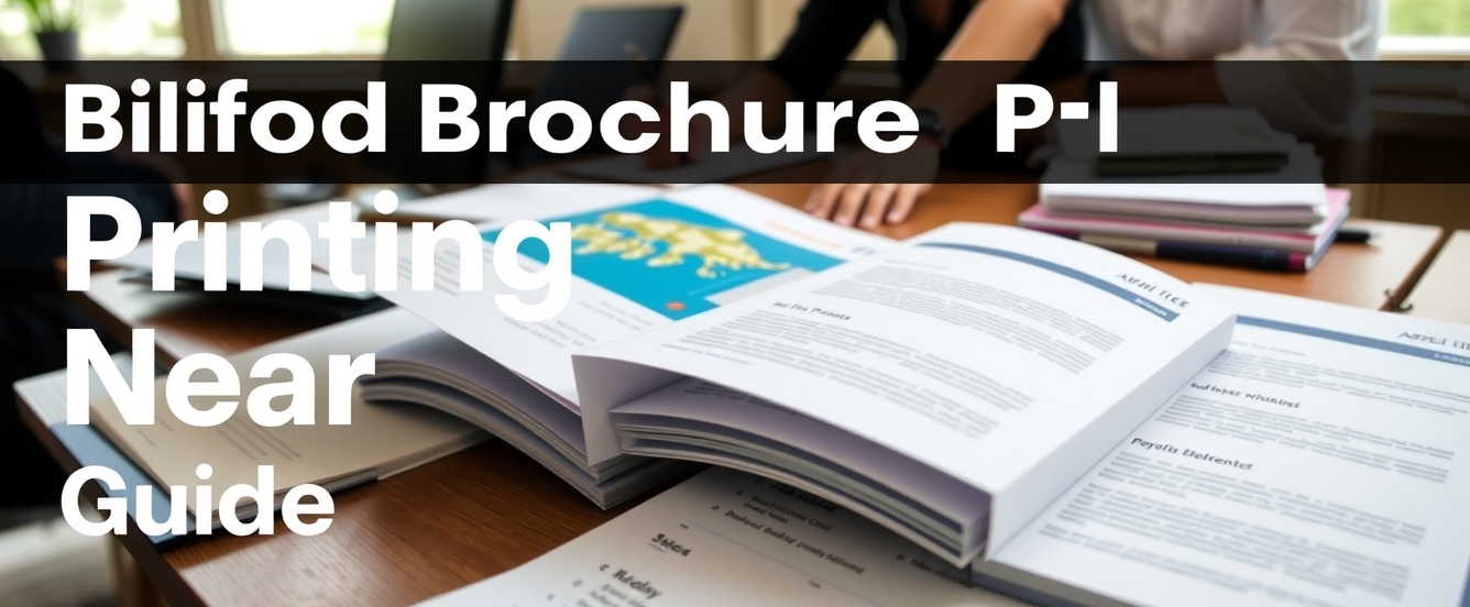 Checklist for Bifold Brochure Printing Near Me Guide