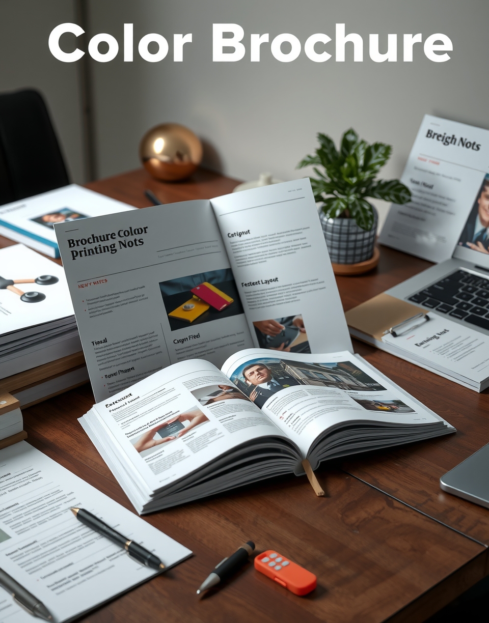 Checklist for Color Brochure Printing Near Me Guide