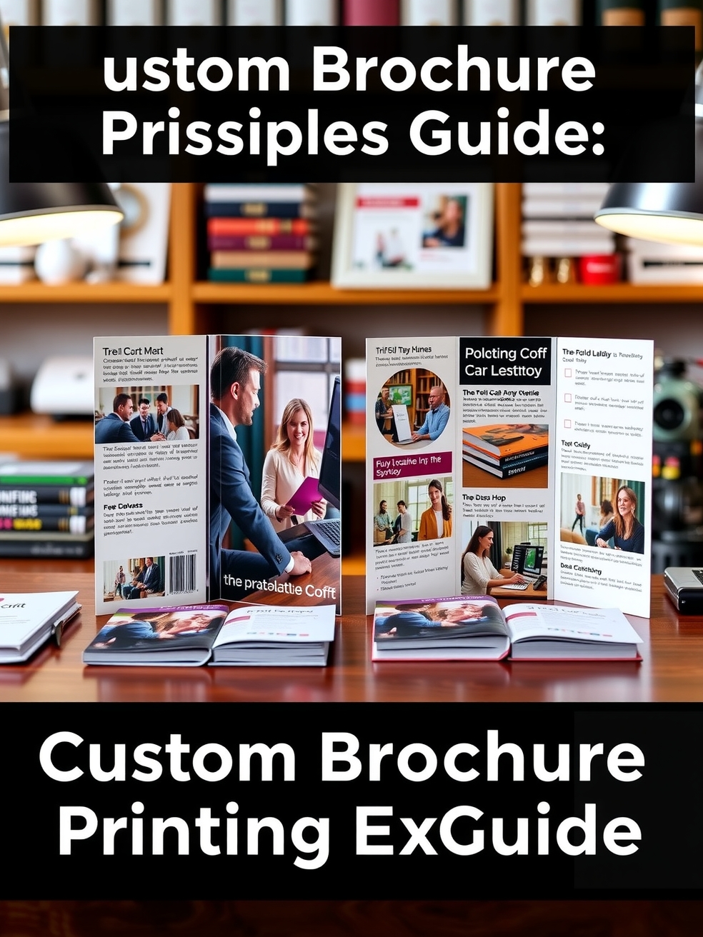 Preparation visual for Custom Brochure Printing Examples Guide