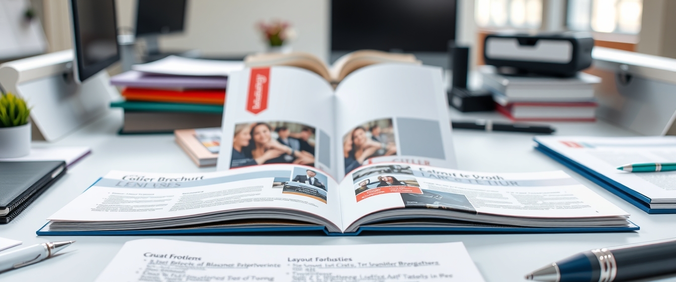 Quality check visual for Custom Brochure Printing Examples Guide