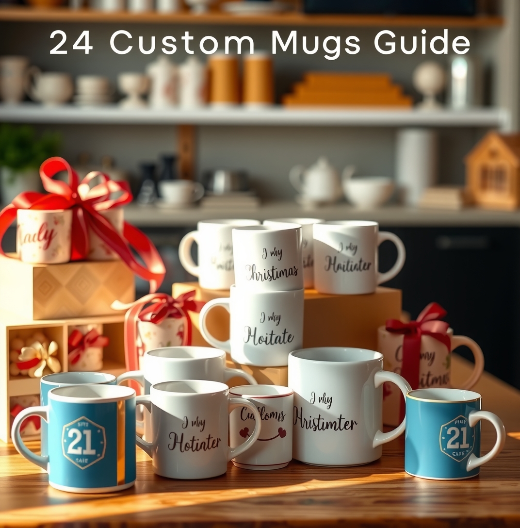 Checklist for 24 Custom Mugs Guide