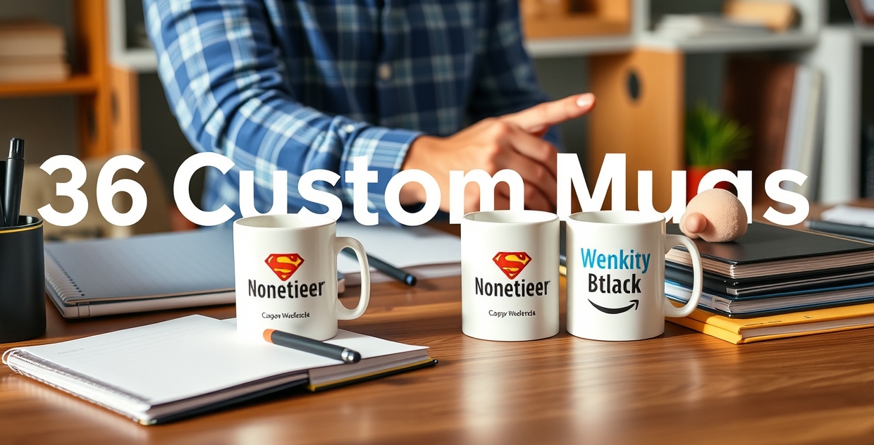 Preparation visual for 36 Custom Mugs Guide