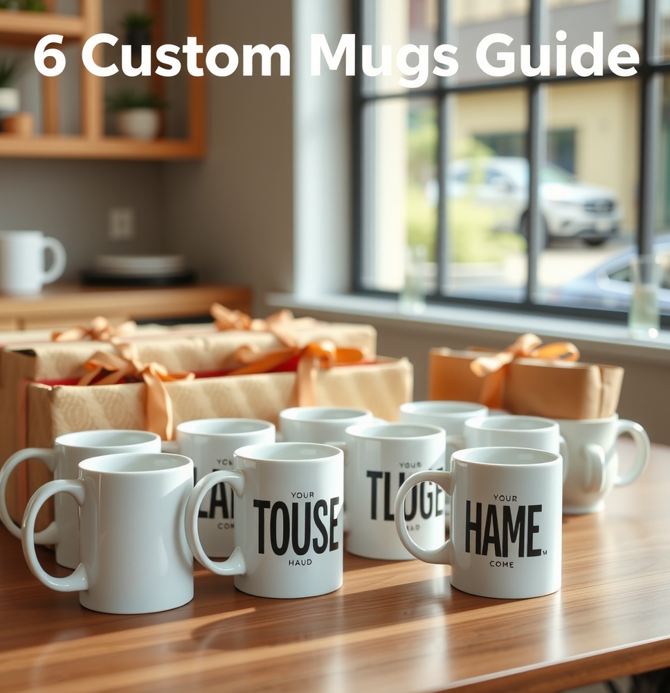 Checklist for 6 Custom Mugs Guide