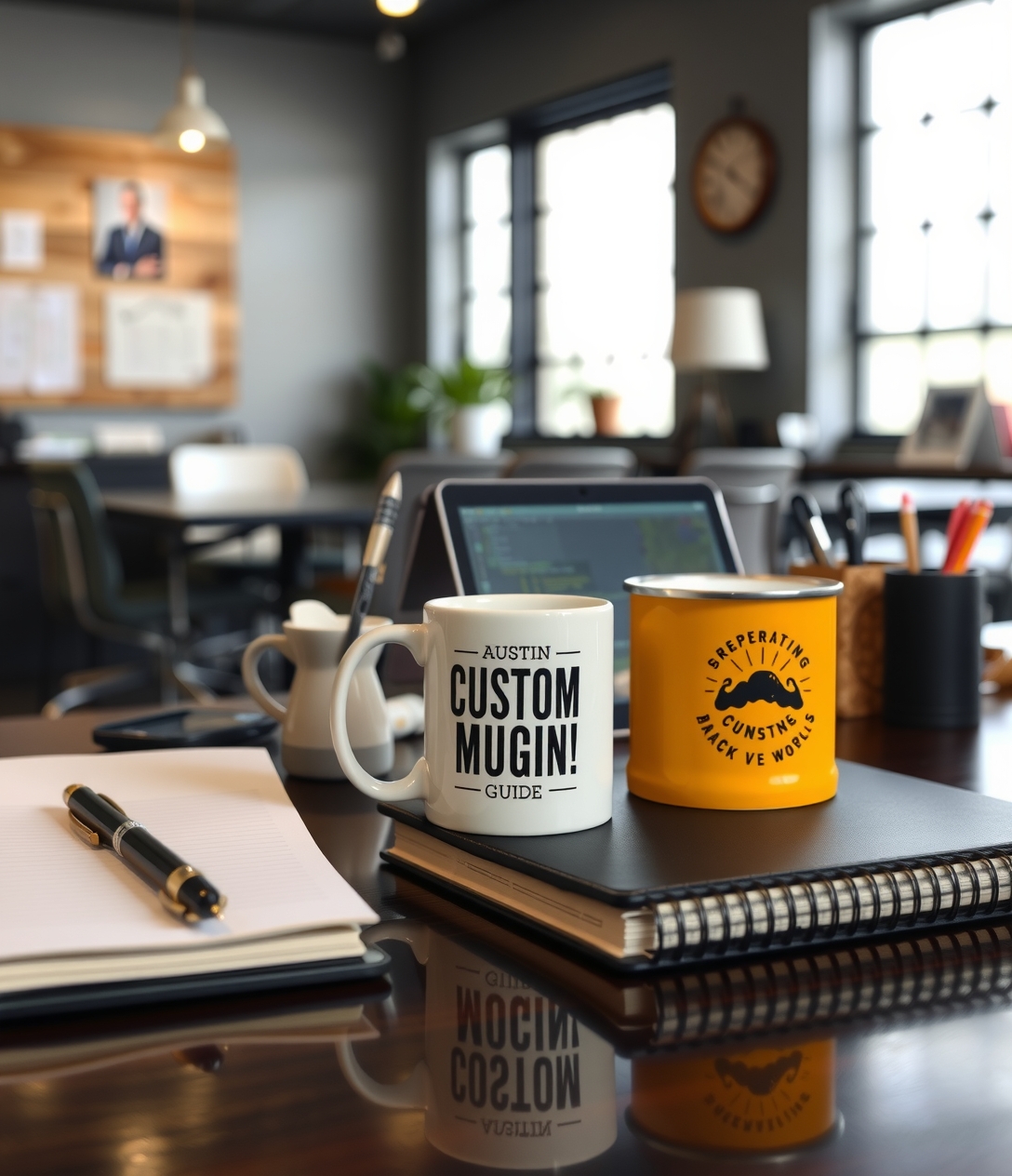 Preparation visual for Austin Custom Mugs Guide
