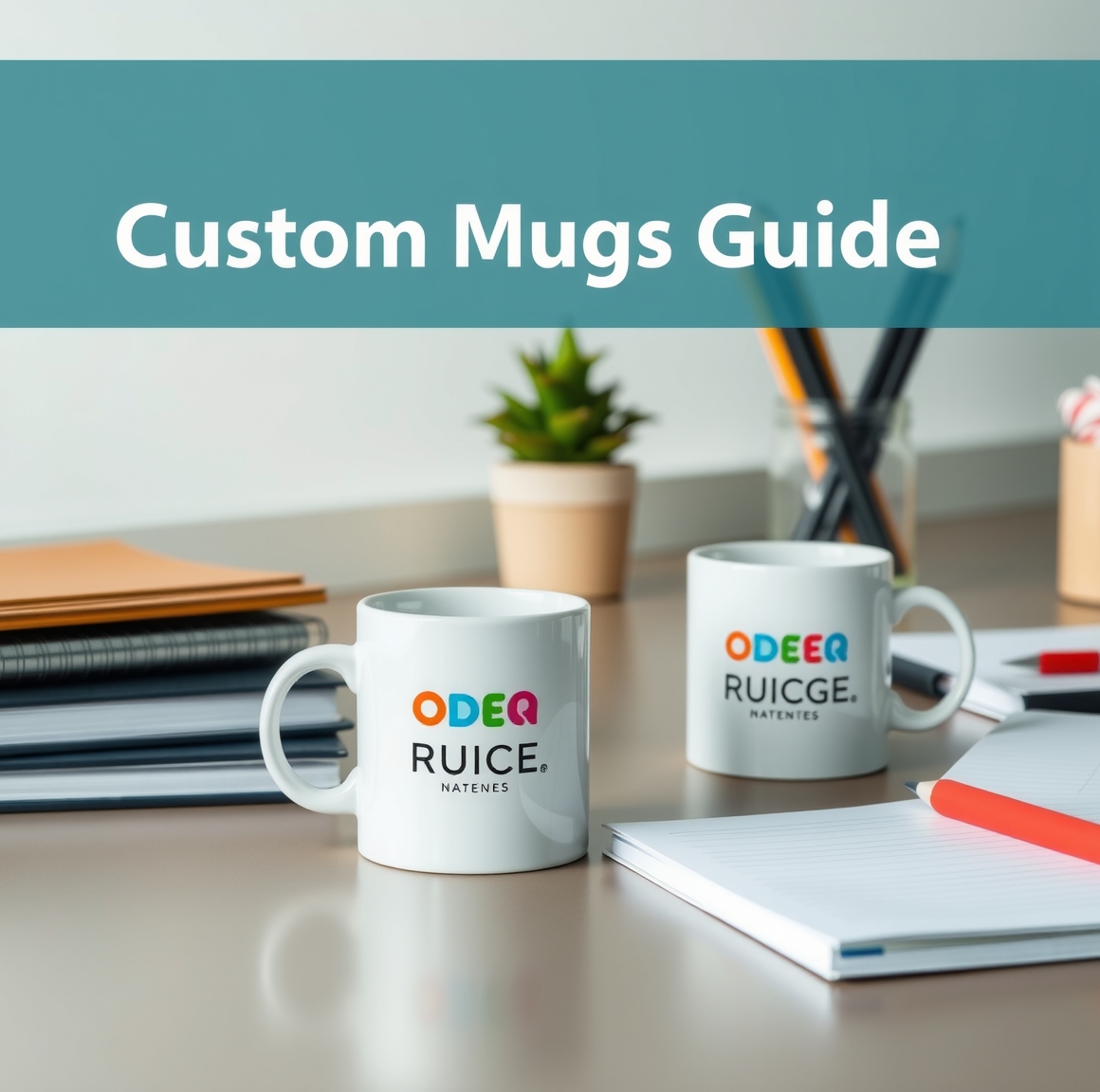 Preparation visual for Business Custom Mugs Guide