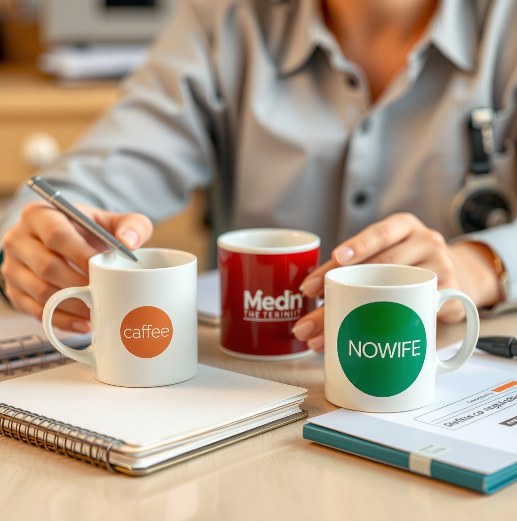 Preparation visual for Ceramic Custom Mugs Canada Guide