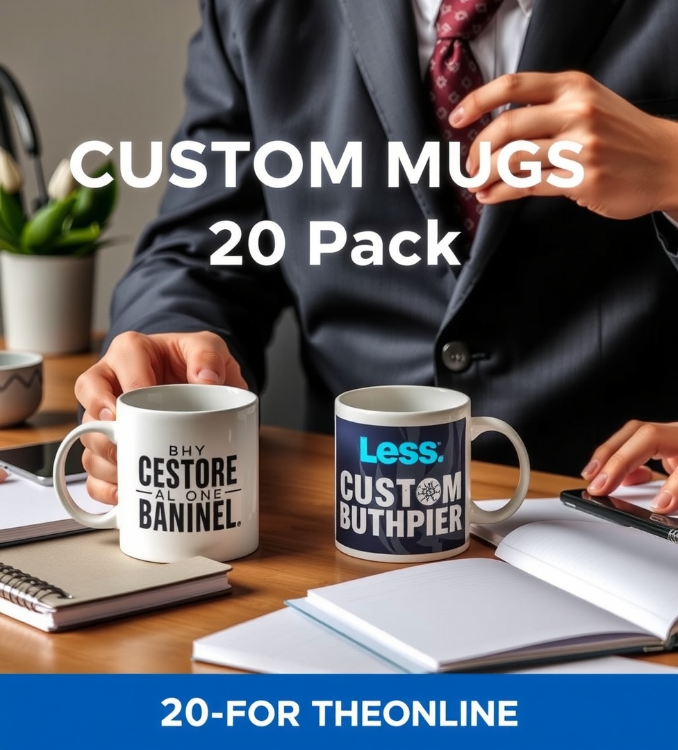 Preparation visual for Custom Mugs 20 Pack Guide