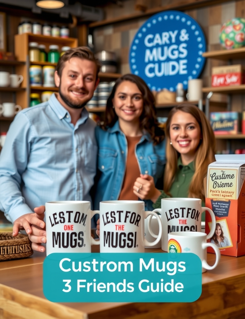 Preparation visual for Custom Mugs 3 Friends Guide