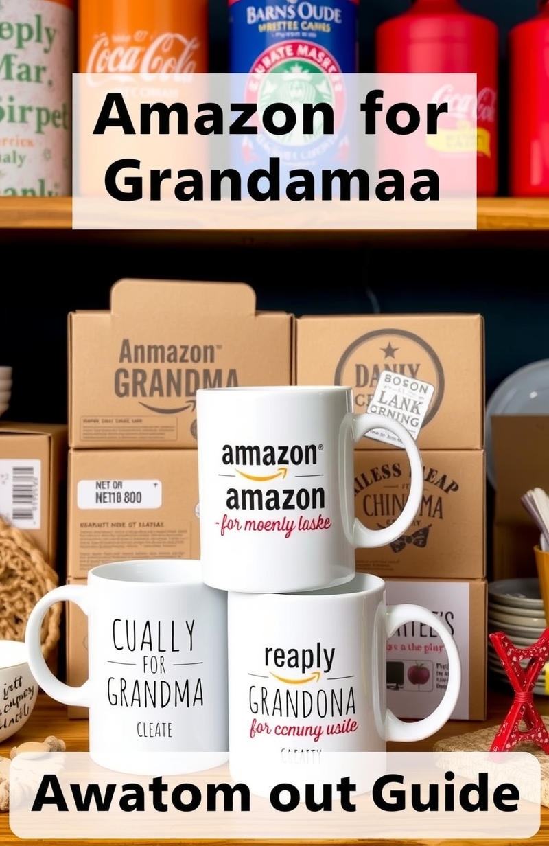 Preparation visual for Custom Mugs Amazon for Grandma Guide