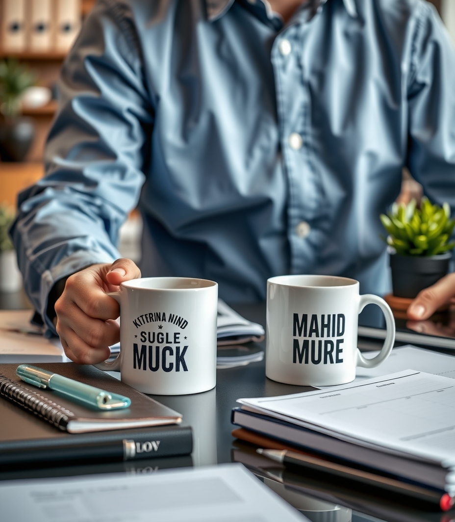 Preparation visual for Custom Mugs Dfw Guide