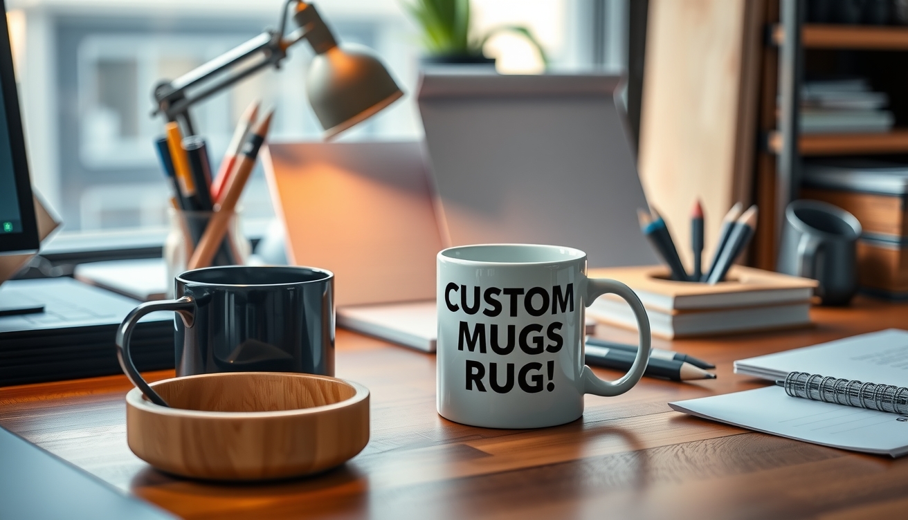 Custom Mugs During Live Guide