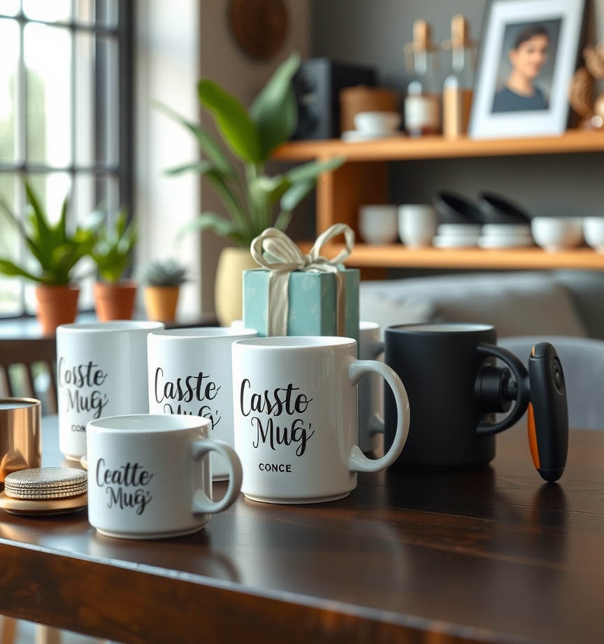 Evaluating the best Custom Mugs During Live Guide environment