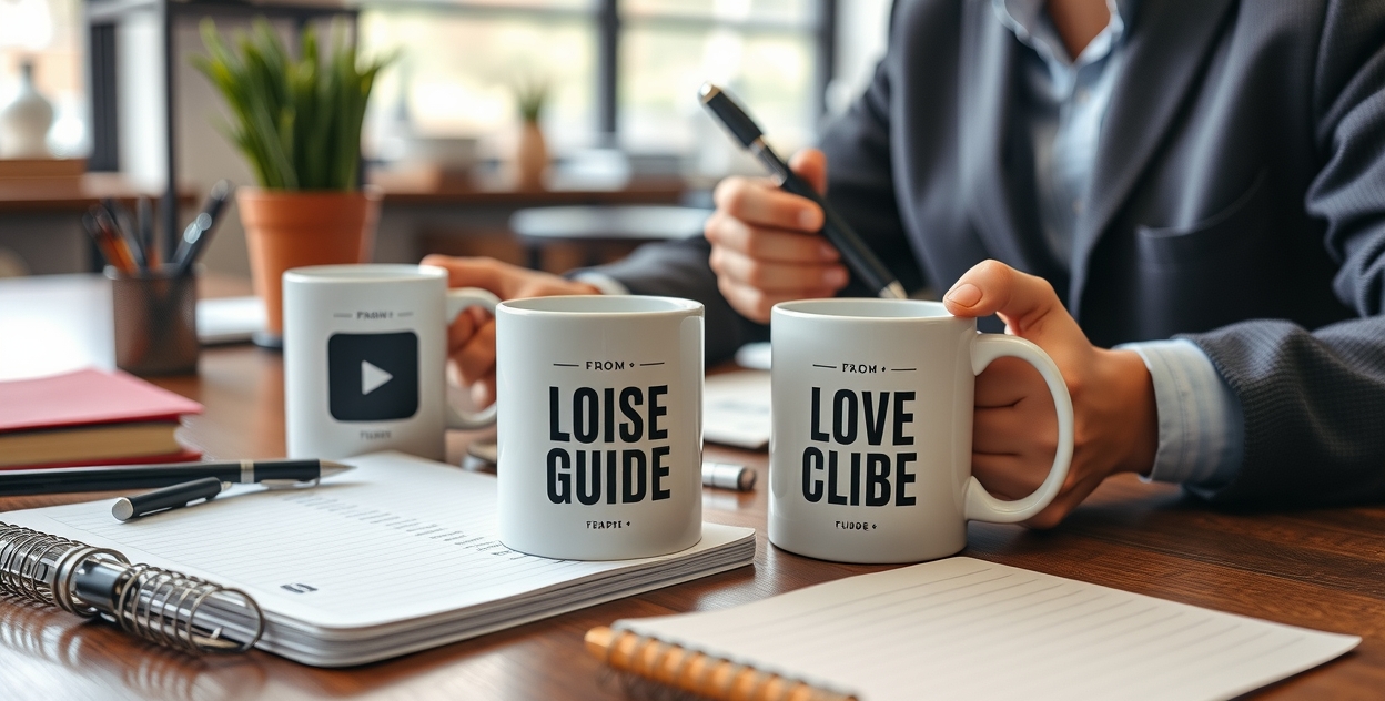 Preparation visual for Custom Mugs During Live Guide