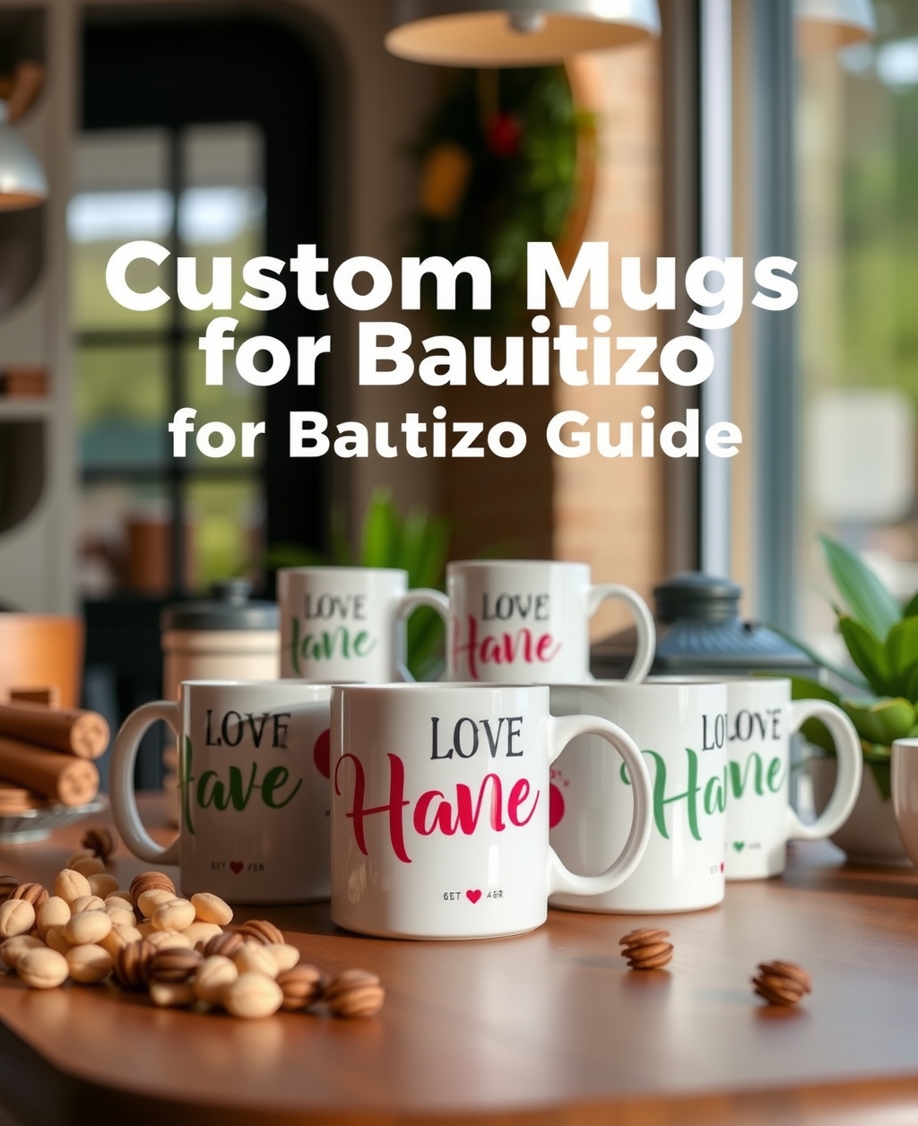Checklist for Custom Mugs for Bautizo Guide