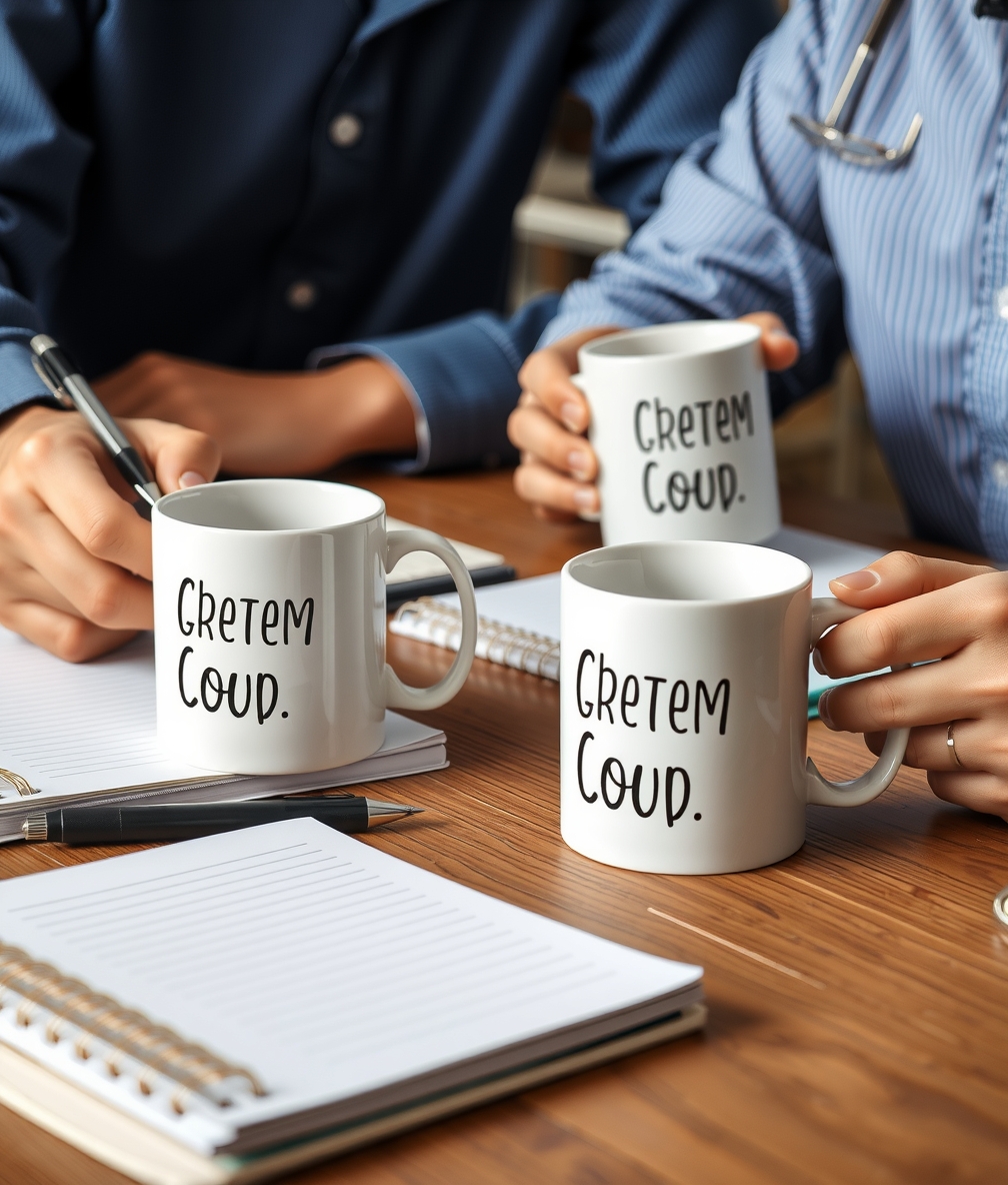 Quality check visual for Custom Mugs for Coworkers Guide