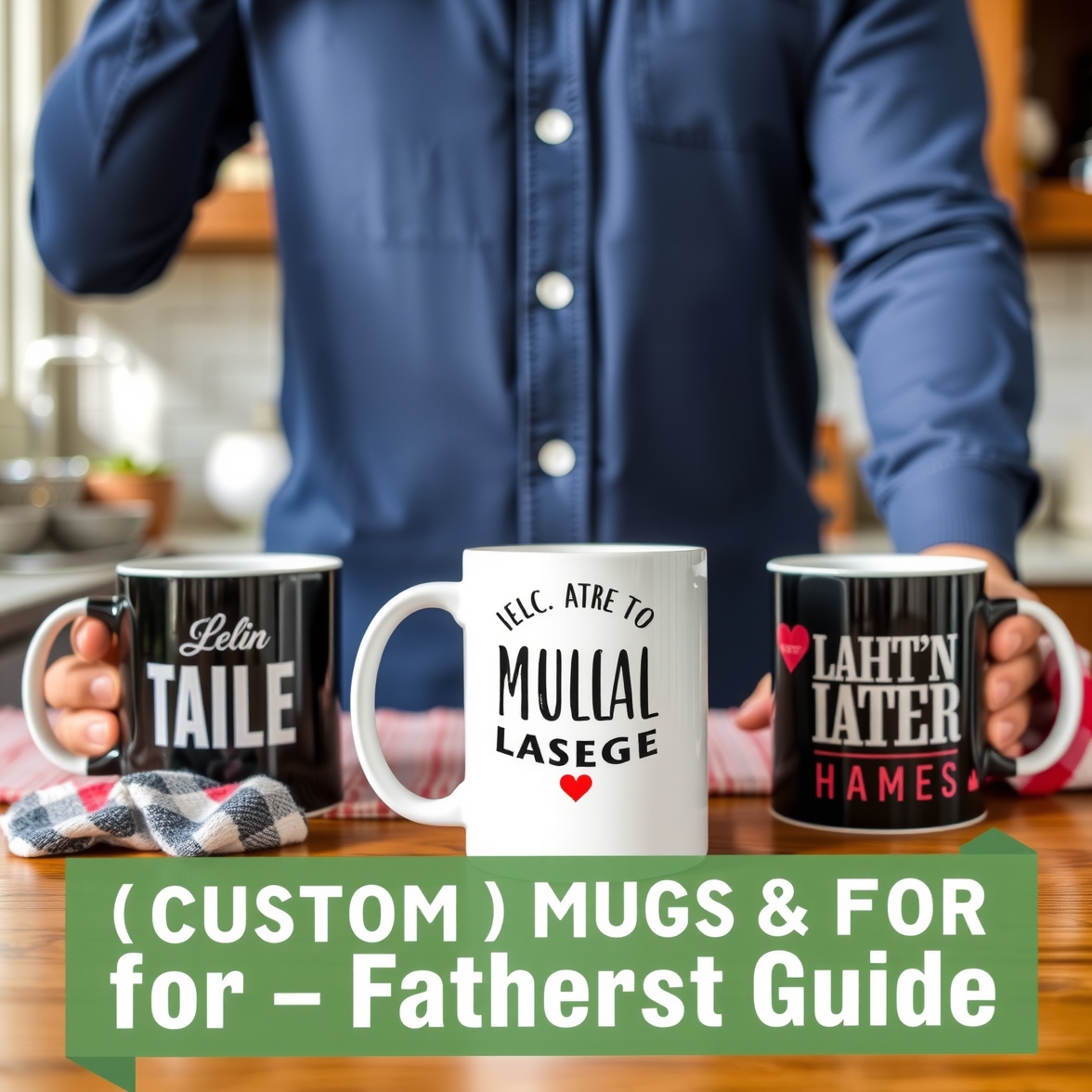 Preparation visual for Custom Mugs for Fathers Guide