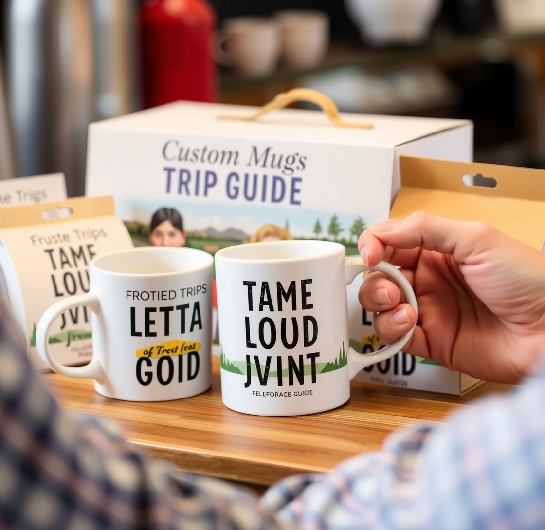 Preparation visual for Custom Mugs for Trip Guide