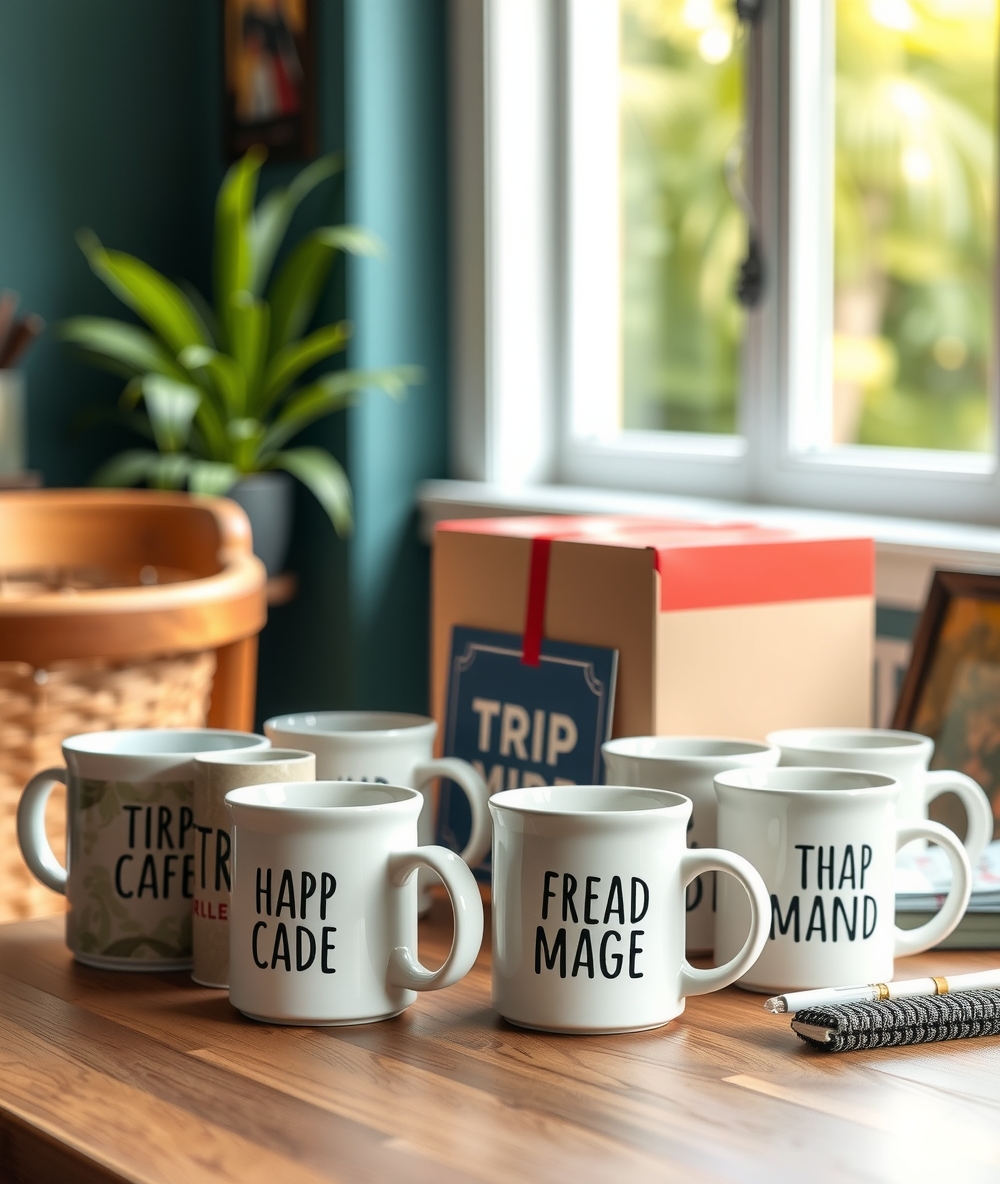 Quality check visual for Custom Mugs for Trip Guide