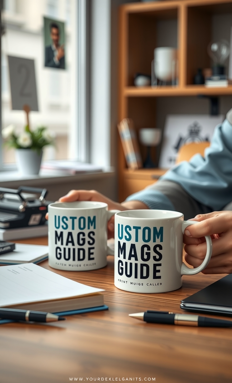 Preparation visual for Custom Mugs Hats Guide