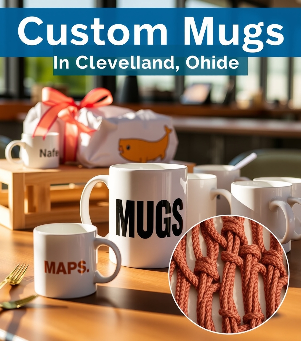 Quality check visual for Custom Mugs in Cleveland Ohio Guide