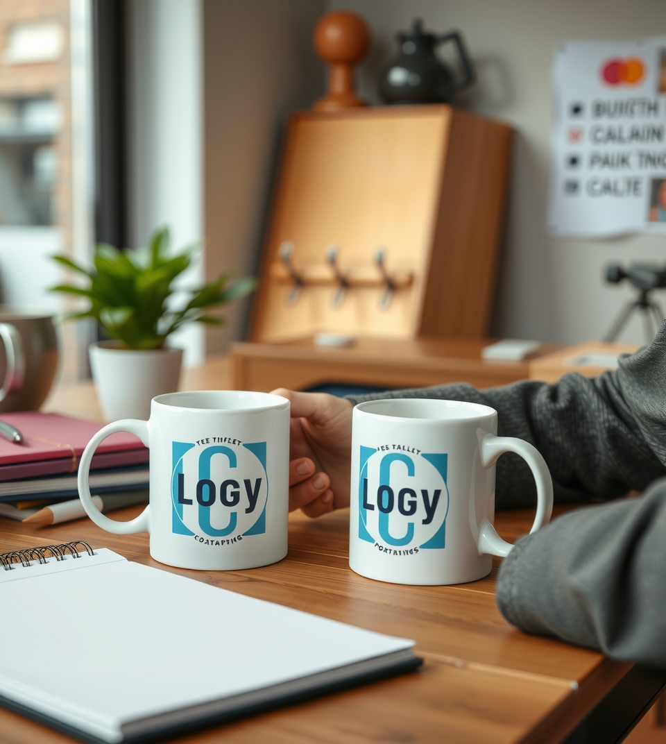 Preparation visual for Custom Mugs Logo Front Amd Back Guide