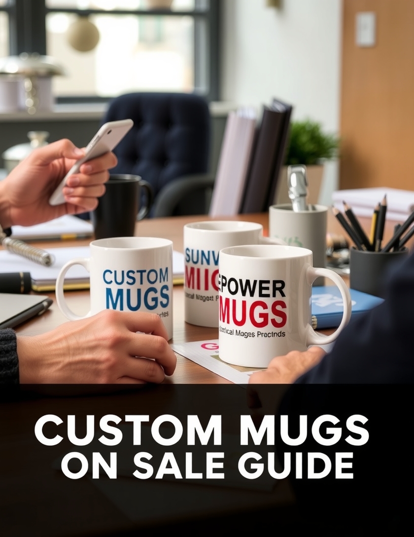 Preparation visual for Custom Mugs on Sale Guide