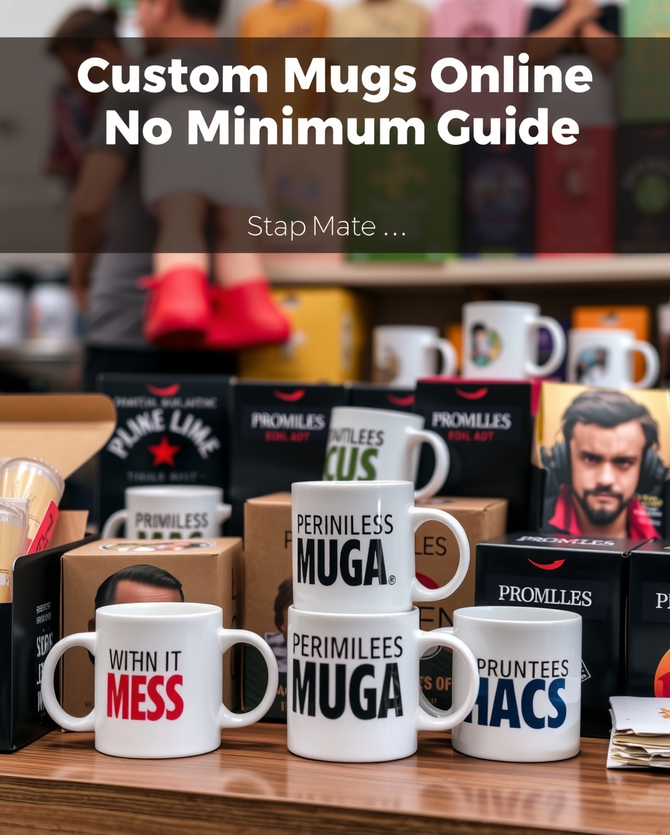 Checklist for Custom Mugs Online No Minimum Guide