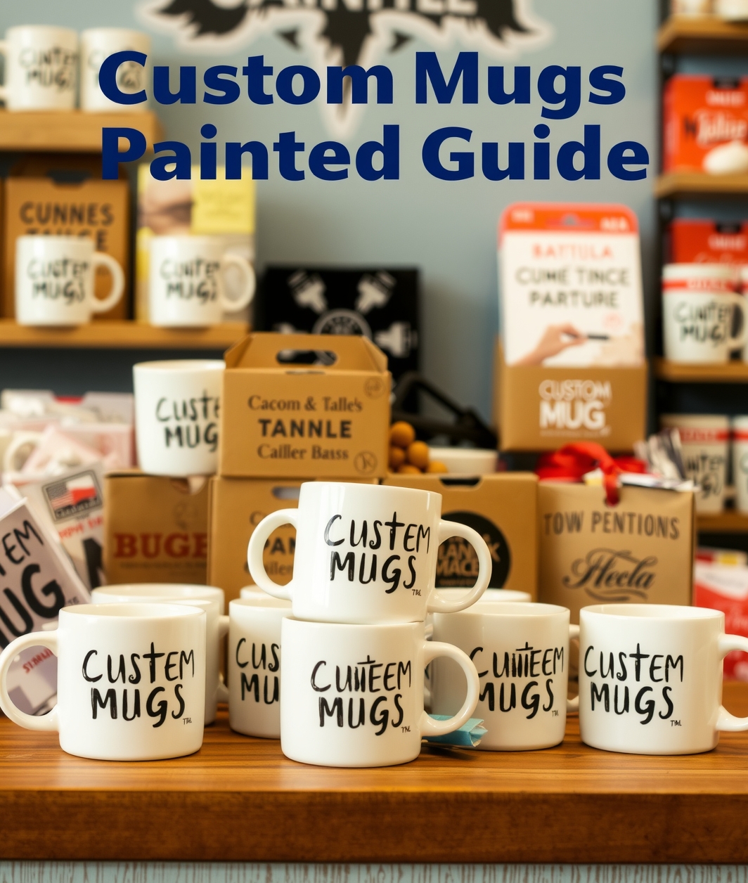 Preparation visual for Custom Mugs Painted Guide