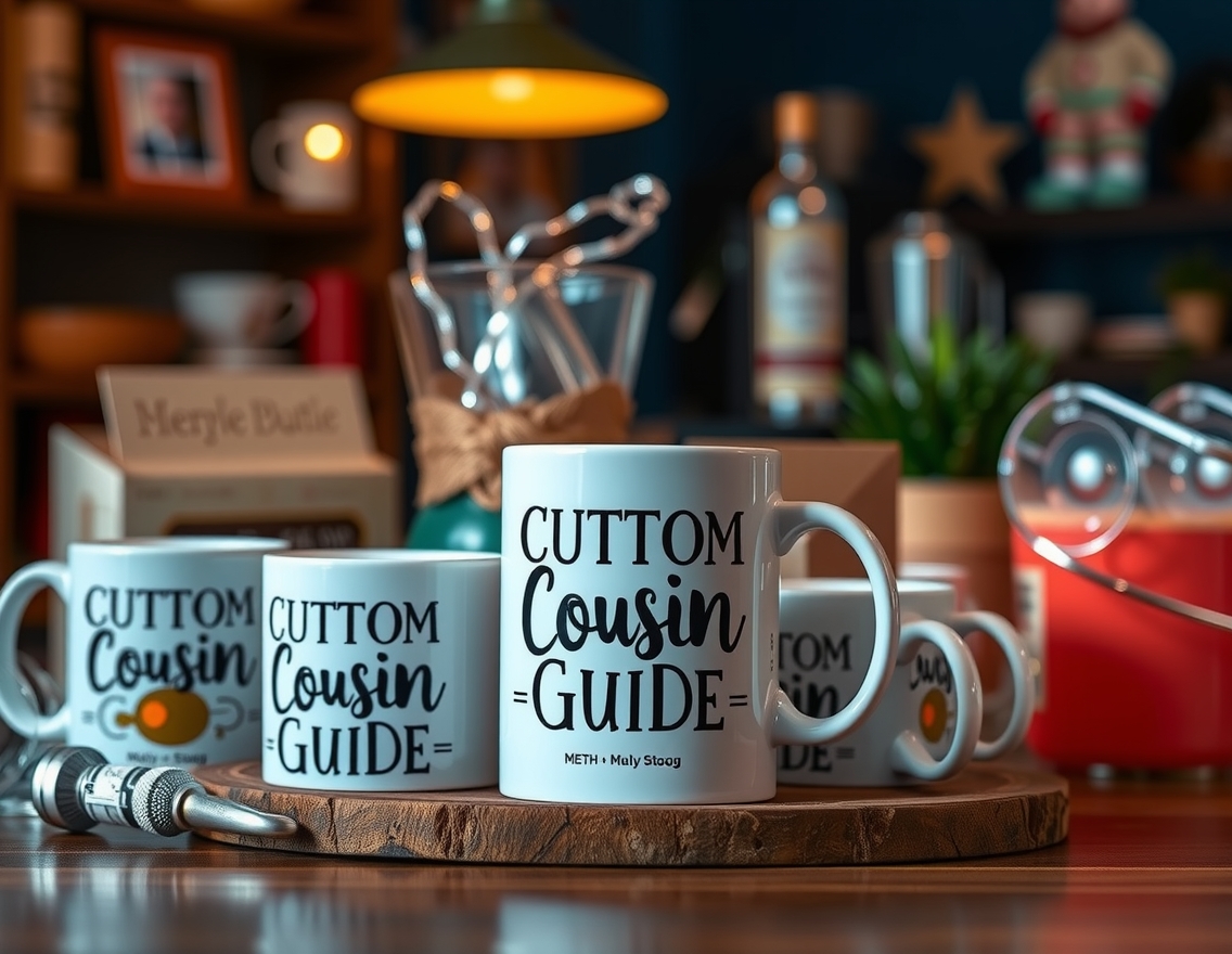 Preparation visual for Custom Mugs Personalized Cousin Guide