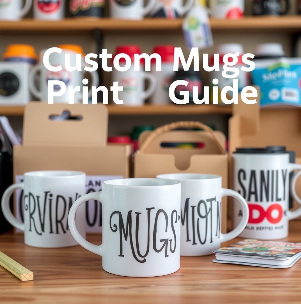 Checklist for Custom Mugs Print Inside Guide