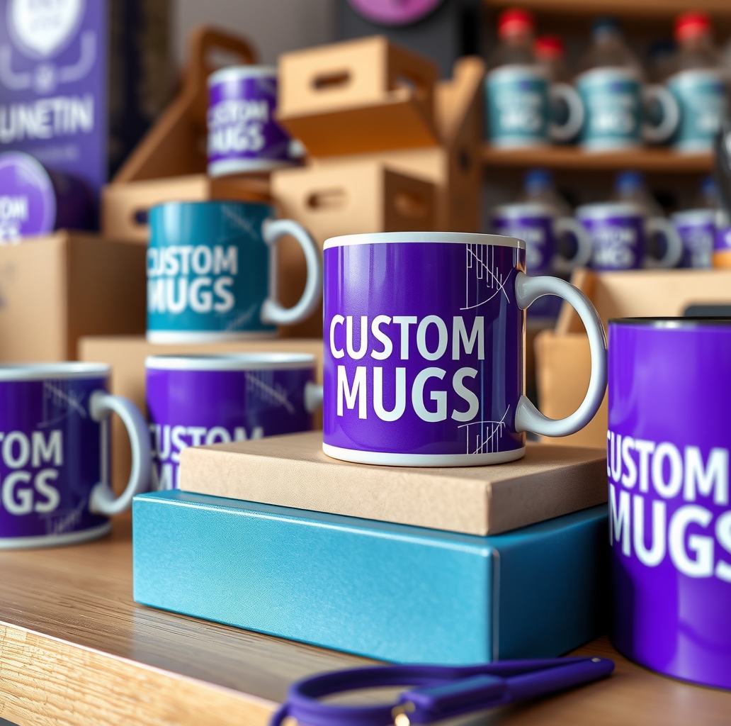 Quality check visual for Custom Mugs Purple Guide