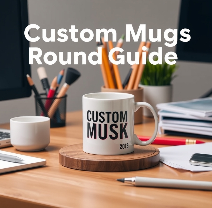 Custom Mugs Round Guide