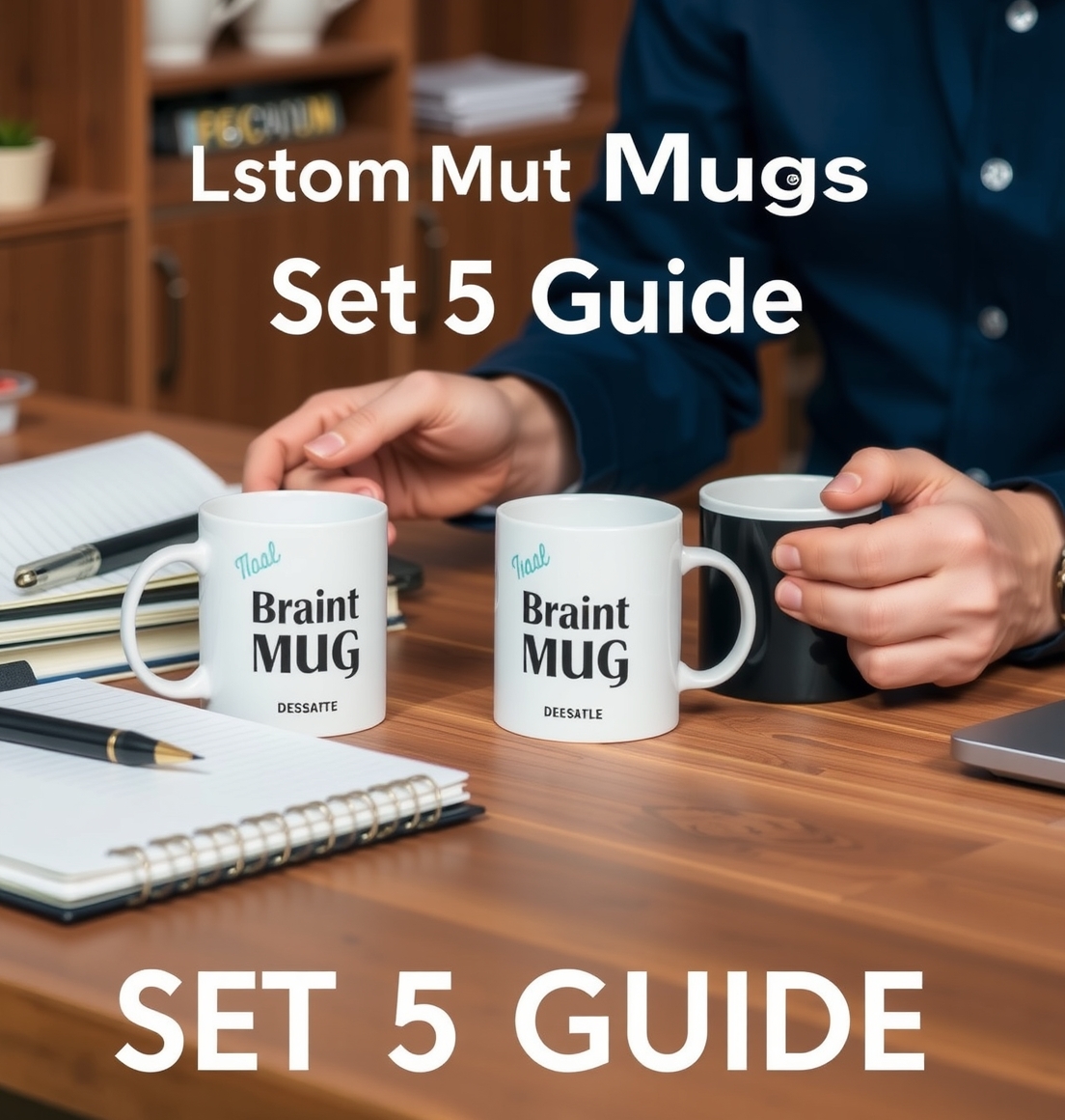 Quality check visual for Custom Mugs Set of 5 Guide