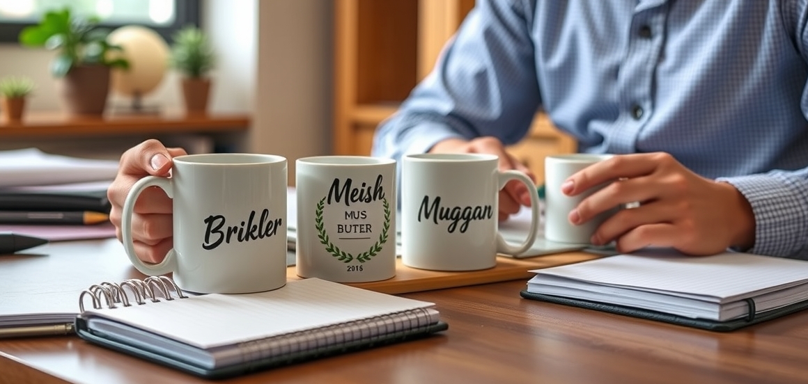 Preparation visual for Custom Mugs Wedding Favor Guide
