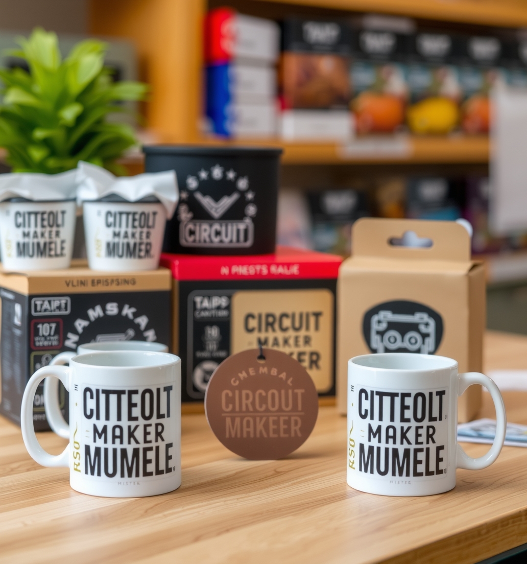 Preparation visual for Custom Mugs with Circuit Maker Guide