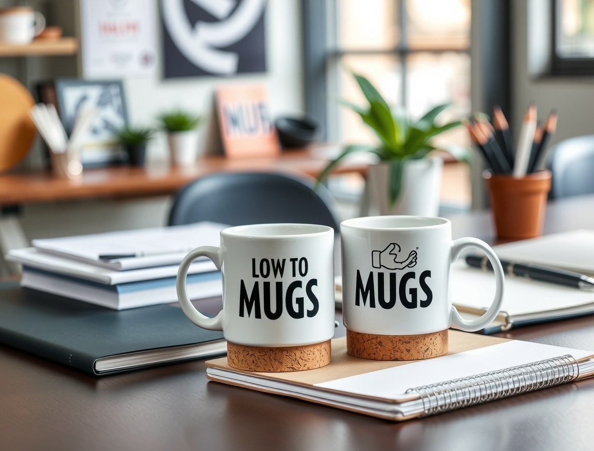 Preparation visual for Custom Mugs with Cork Bottom Guide