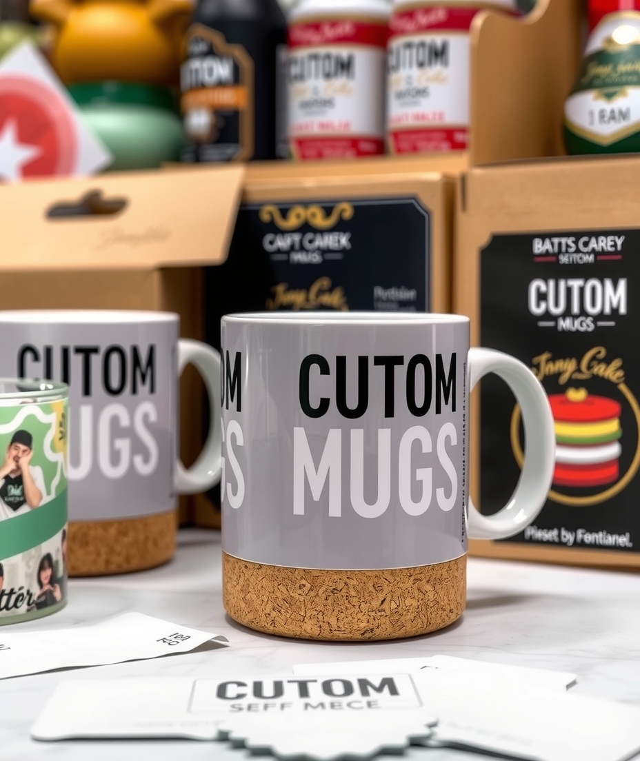 Quality check visual for Custom Mugs with Cork Bottom Guide