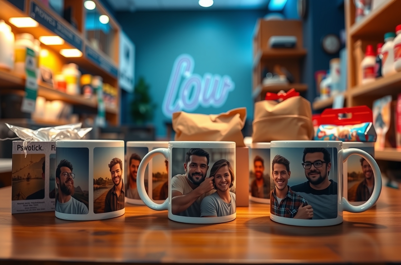 Preparation visual for Custom Mugs with Multiple Pictures Guide