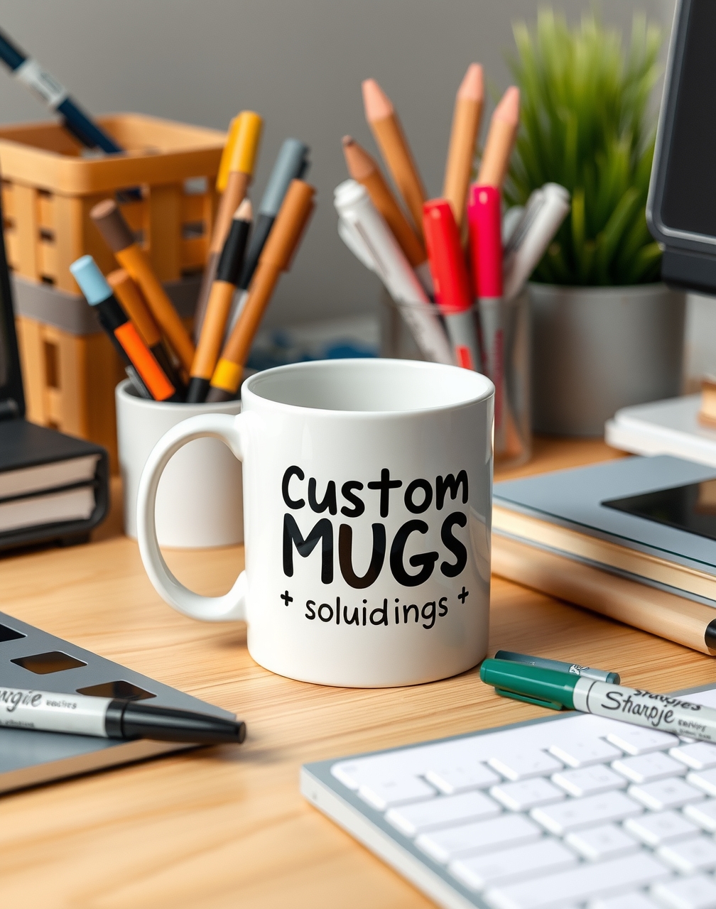 Custom Mugs with Sharpies Guide