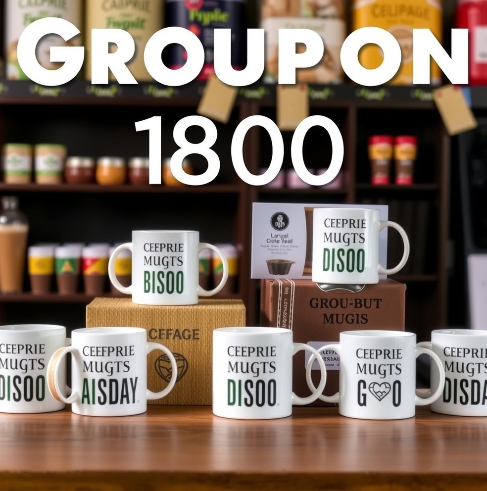Preparation visual for Groupon 1800 Custom Mugs Guide